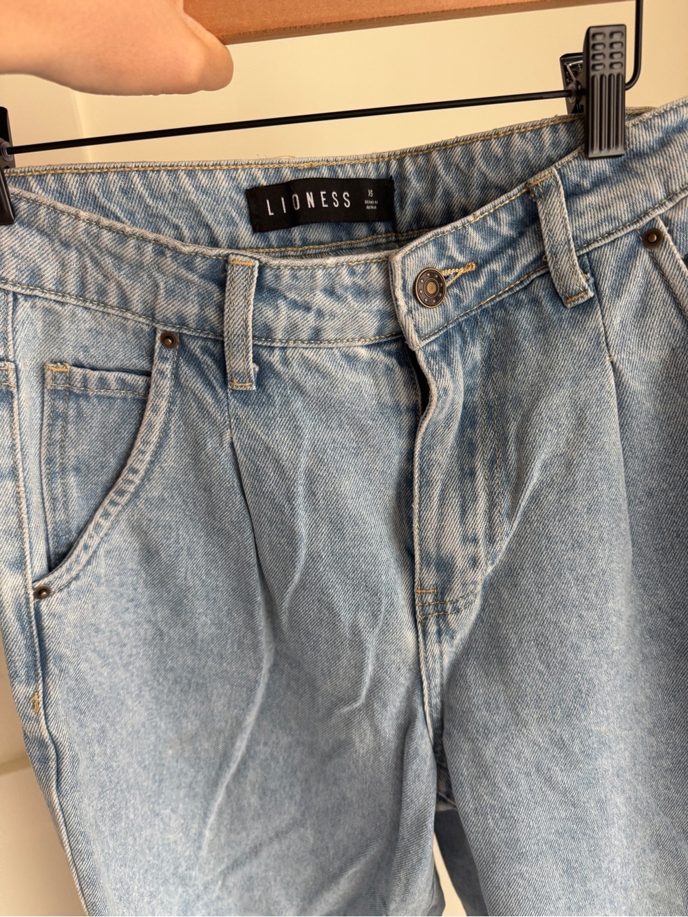 Lioness Light Blue Relaxed Fit Men’s Jeans